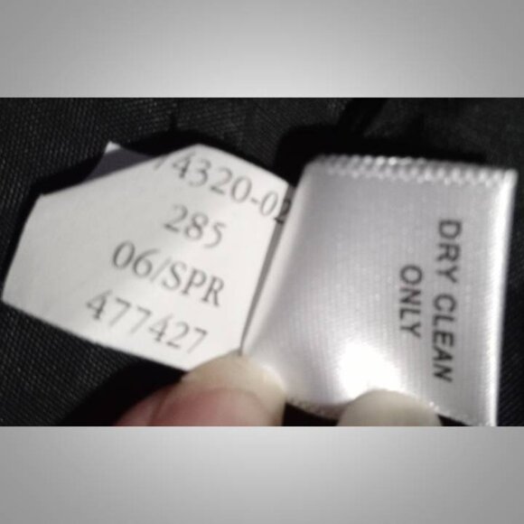 Banana Republic black SILK skirt women's size 2 - Picture 7 of 8